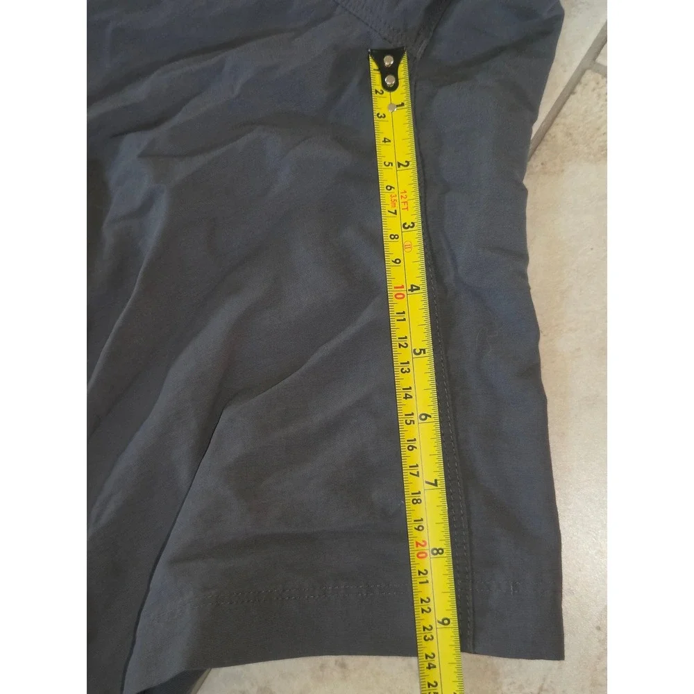 The North Face Mens XL Gray Nylon Cargo Hiking Shorts Dark Grey Outdoor Utility